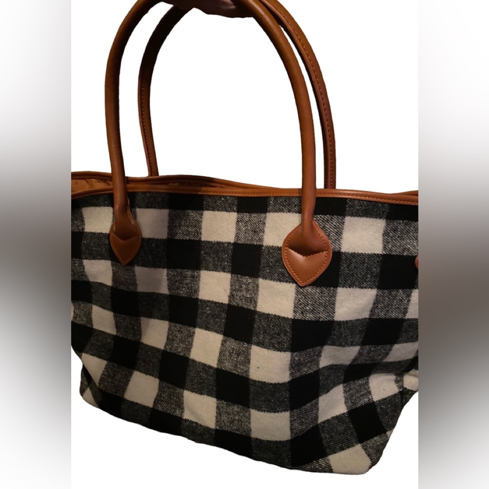 Large Flannel Tote
